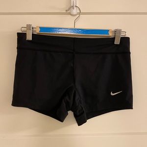 Black Nike spanks/ booty shorts